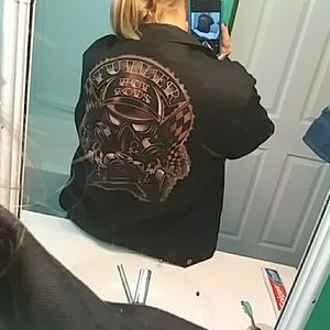 Light weight bikers jacket.